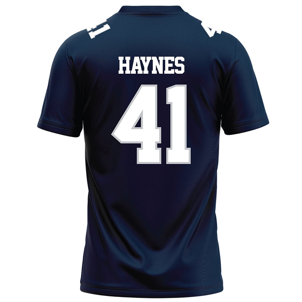 Samford - NCAA Football : Jake Haynes - Navy Football Jersey