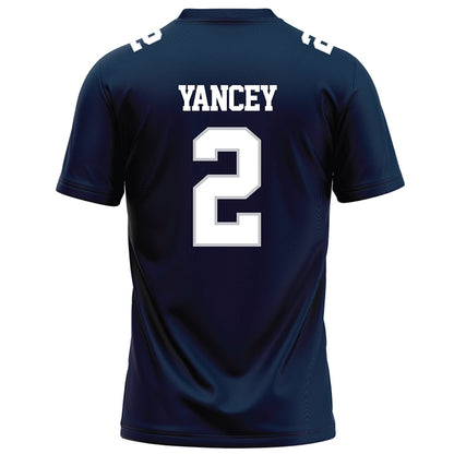 Samford - NCAA Football : Jalik Yancey - Navy Football Jersey