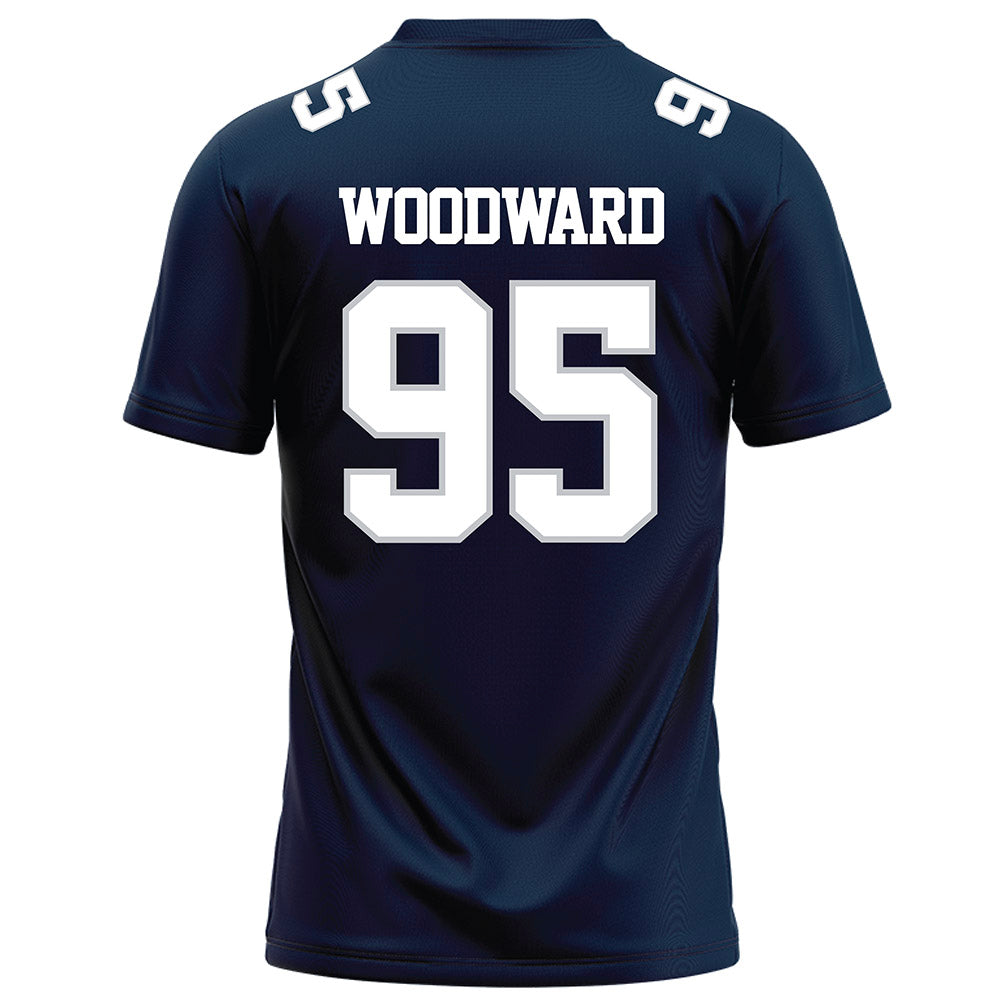 Samford - NCAA Football : Maxton Woodward - Navy Football Jersey