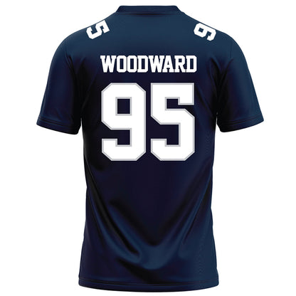 Samford - NCAA Football : Maxton Woodward - Navy Football Jersey