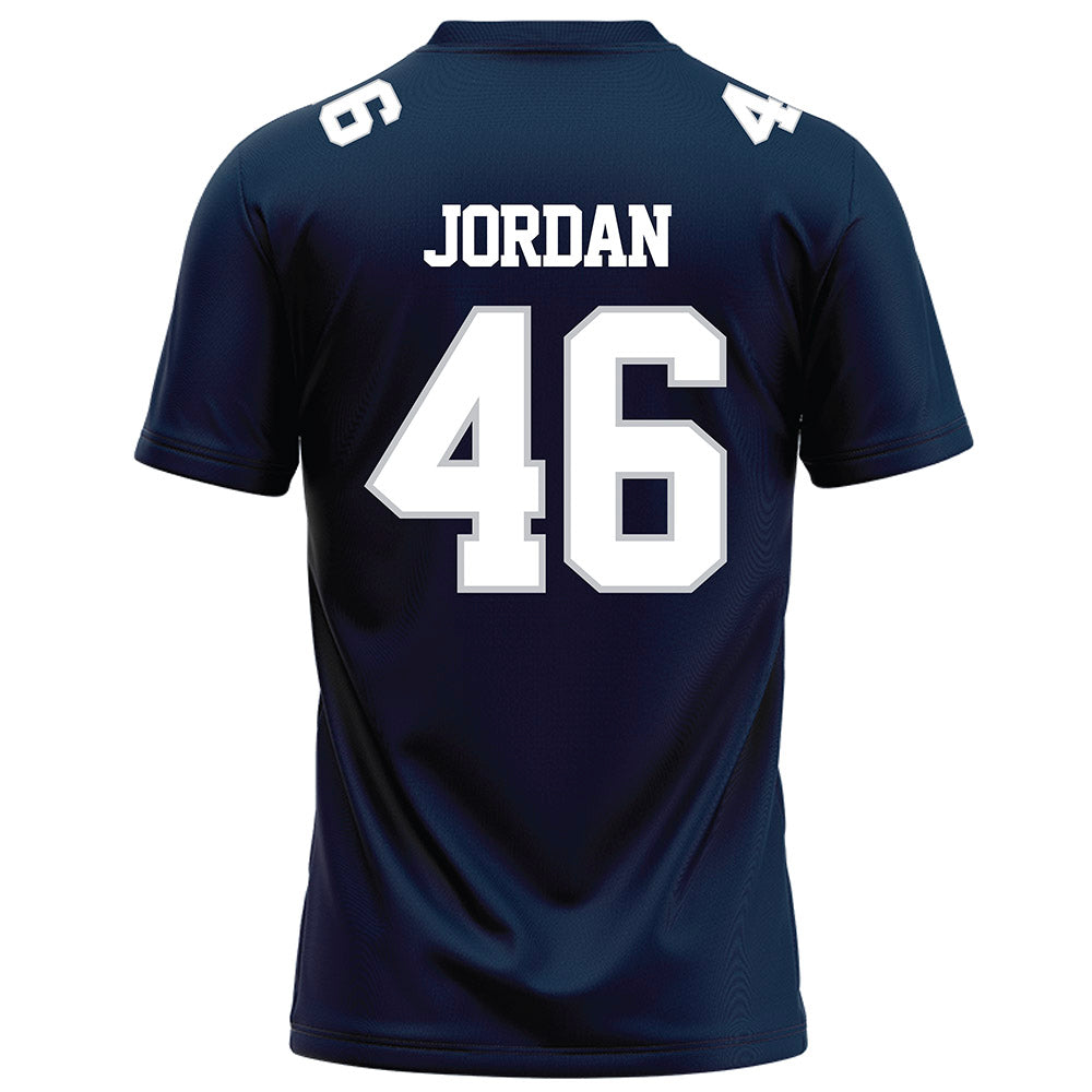 Samford - NCAA Football : Andrew Jordan - Navy Football Jersey-1