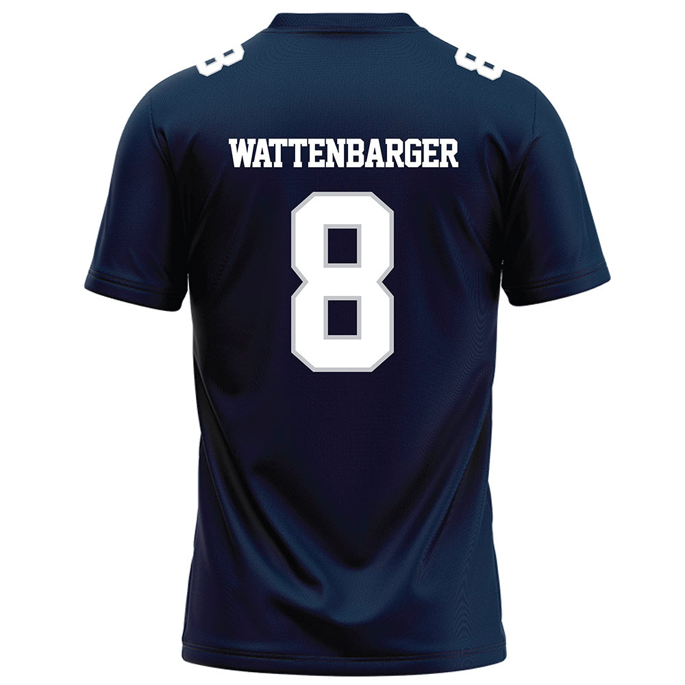 Samford - NCAA Football : Luke Wattenbarger - Navy Football Jersey