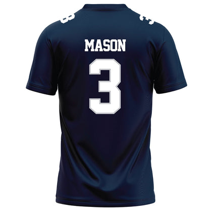 Samford - NCAA Football : E. Jai Mason - Navy Football Jersey