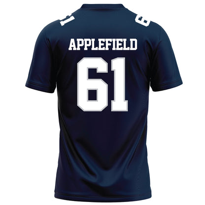 Samford - NCAA Football : Alex Applefield - Navy Football Jersey