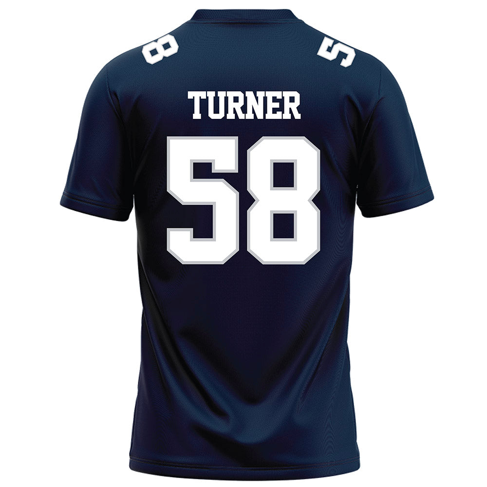 Samford - NCAA Football : Wil Turner - Navy Football Jersey-1