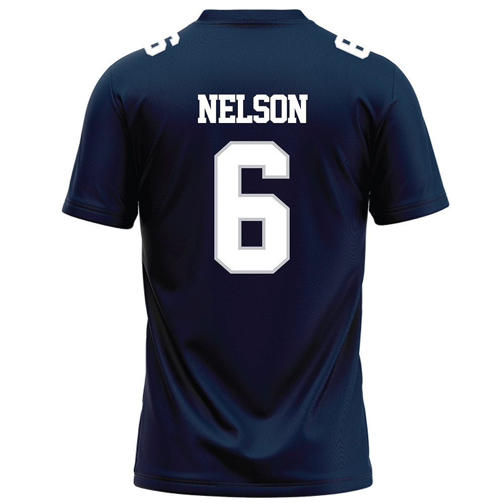 Samford - NCAA Football : Jalen Nelson - Navy Football Jersey