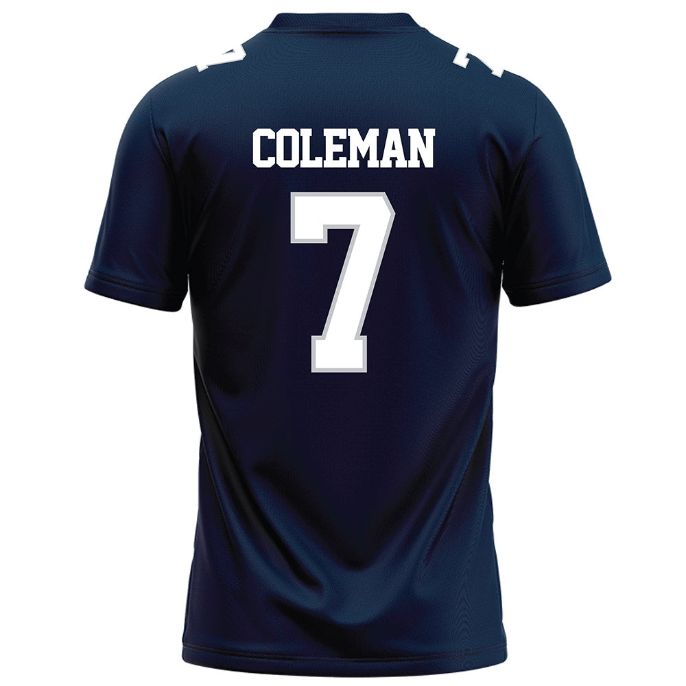 Samford - NCAA Football : Jim Coleman - Navy Football Jersey