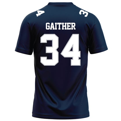 Samford - NCAA Football : Malik Gaither - Navy Football Jersey