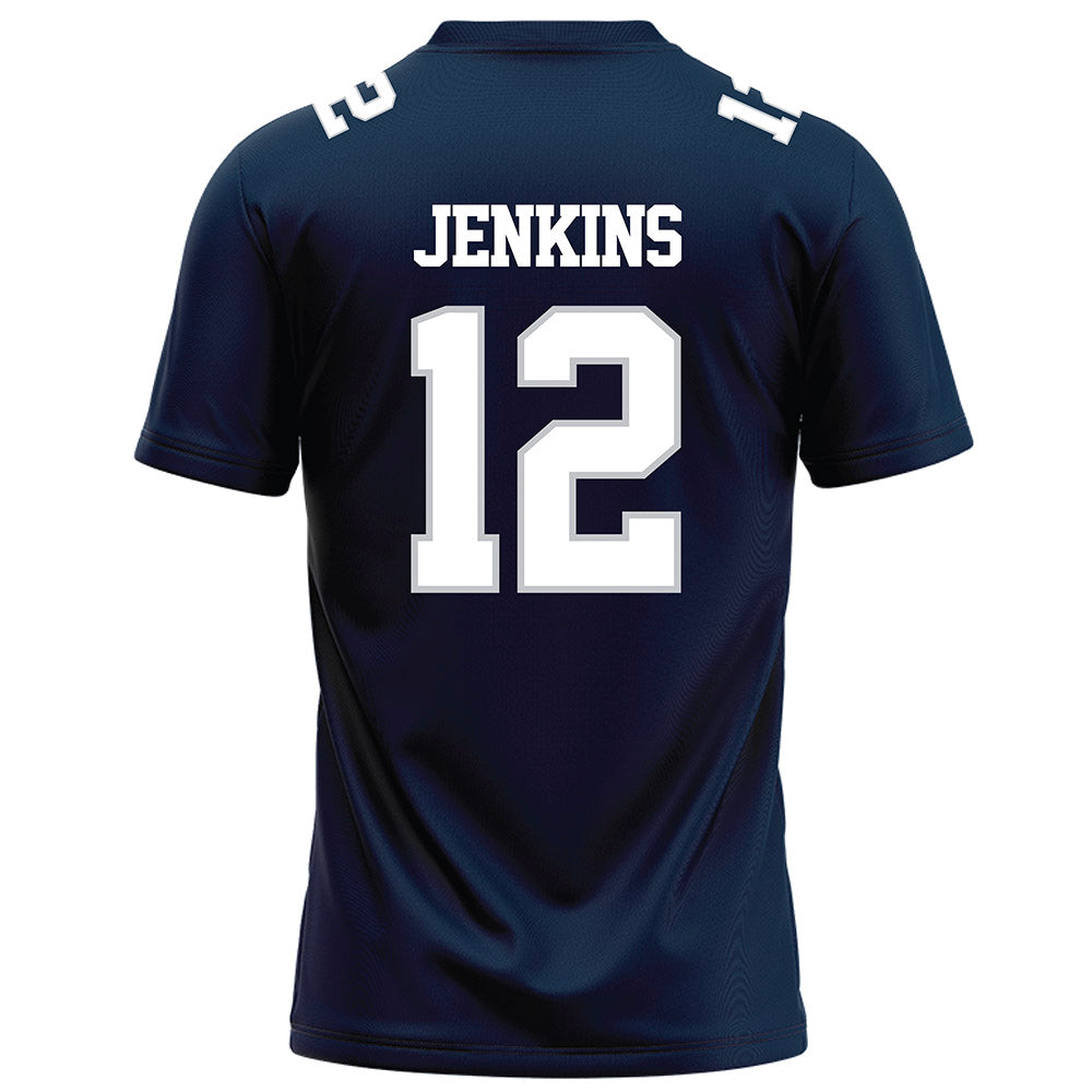 Samford - NCAA Football : Brendan Jenkins - Navy Football Jersey