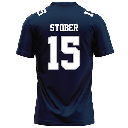 Samford - NCAA Football : Brady Stober - Navy Football Jersey-1