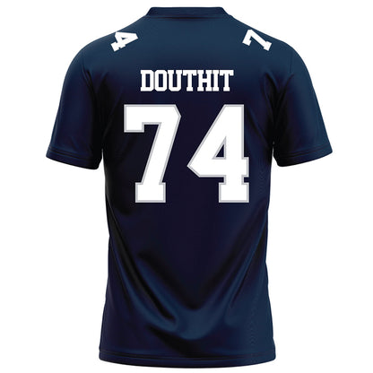 Samford - NCAA Football : Tyler Douthit - Navy Football Jersey