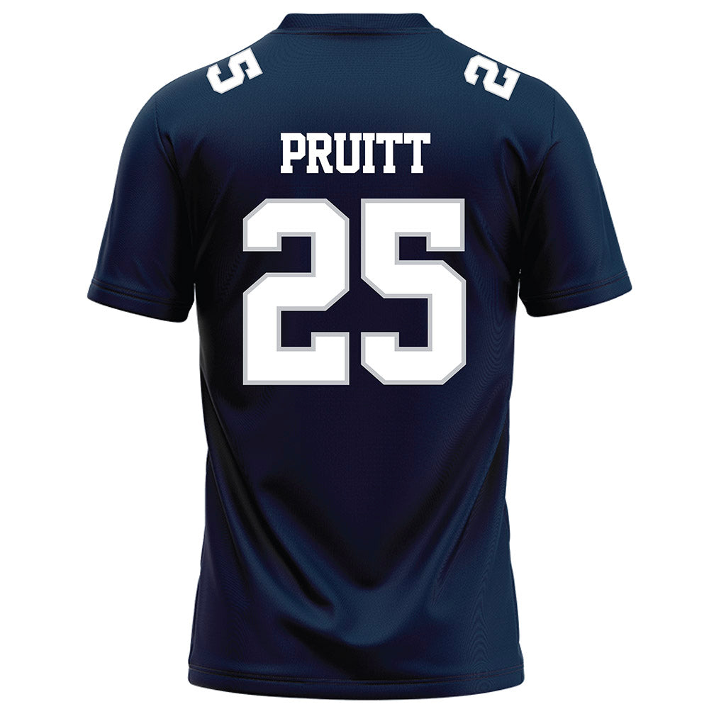 Samford - NCAA Football : William Pruitt - Navy Football Jersey