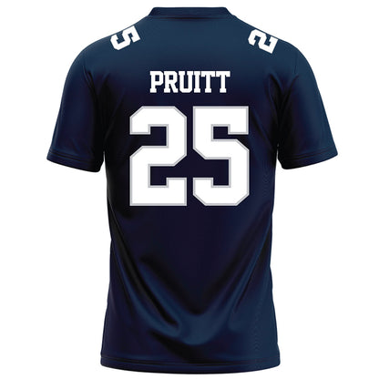 Samford - NCAA Football : William Pruitt - Navy Football Jersey