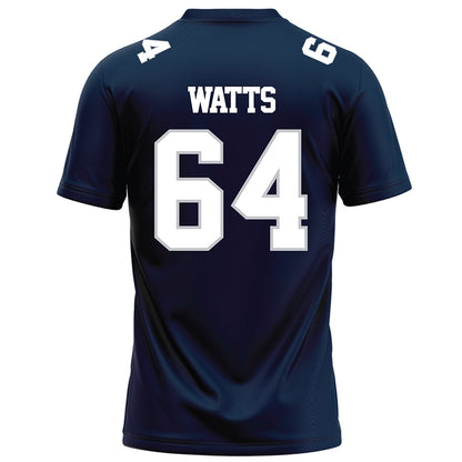 Samford - NCAA Football : Noah Watts - Navy Football Jersey