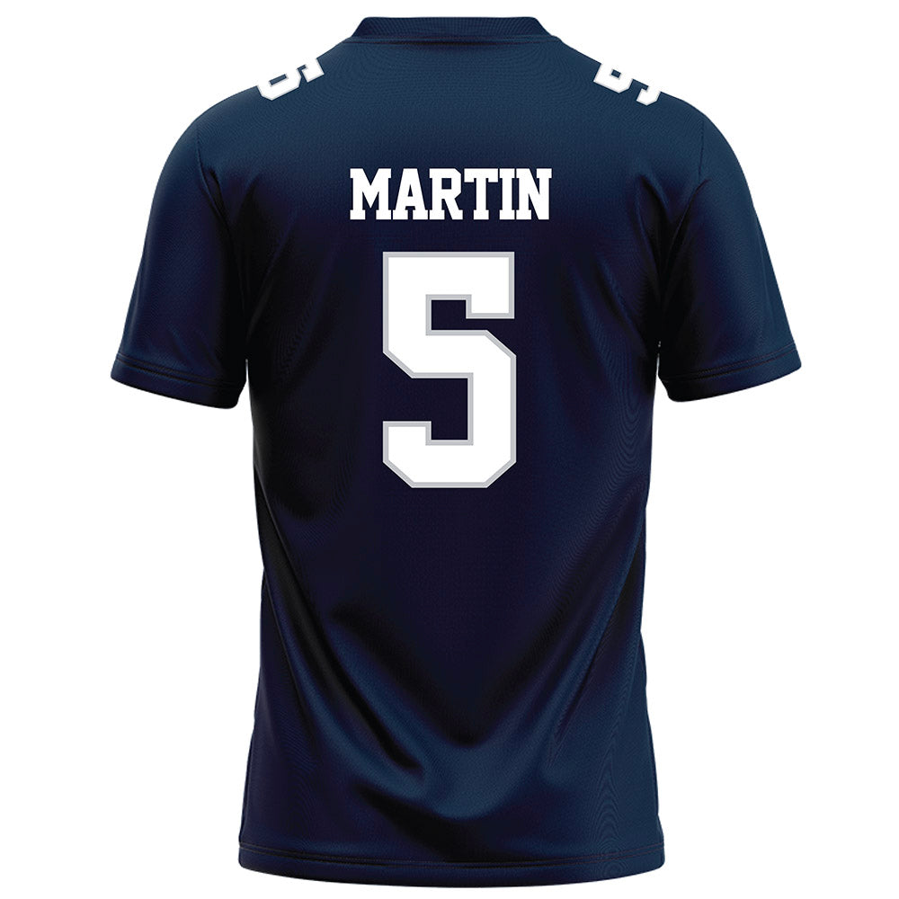 Samford - NCAA Football : Noah Martin - Navy Football Jersey