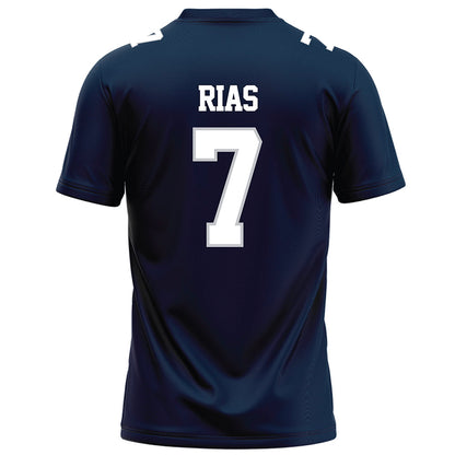 Samford - NCAA Football : Dj Rias - Navy Football Jersey