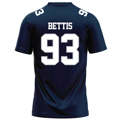 Samford - NCAA Football : Daniel Bettis - Navy Football Jersey