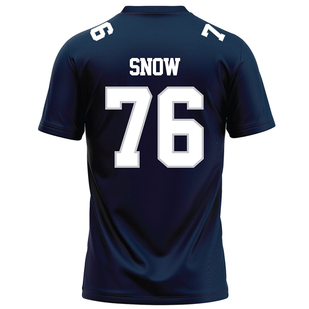 Samford - NCAA Football : Michael Snow - Navy Football Jersey-1