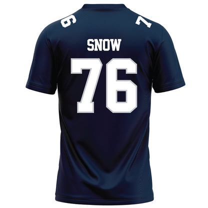 Samford - NCAA Football : Michael Snow - Navy Football Jersey-1