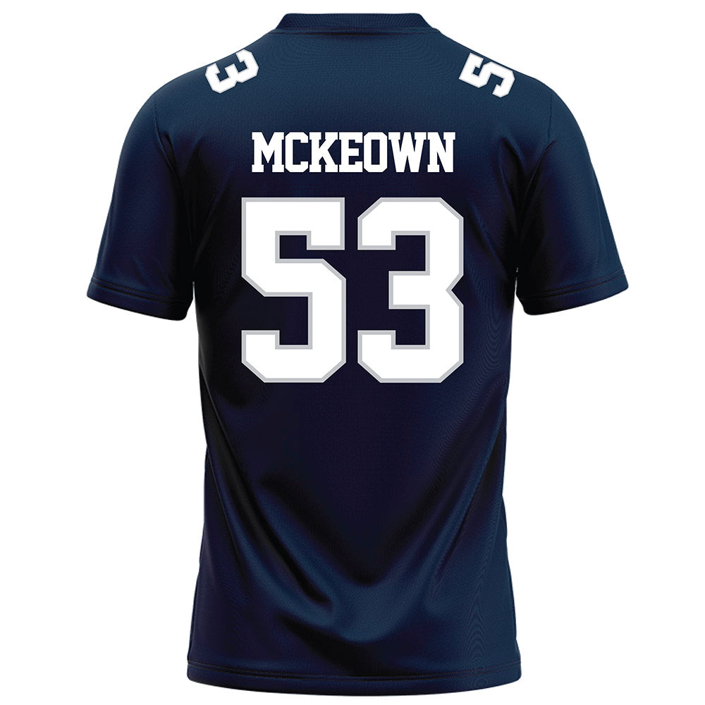 Samford - NCAA Football : Kaden McKeown - Navy Football Jersey-1