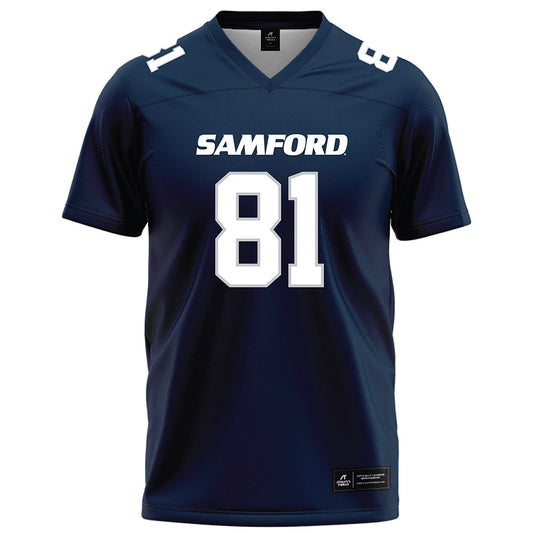 Samford - NCAA Football : Jamall Thompson Jr - Navy Football Jersey