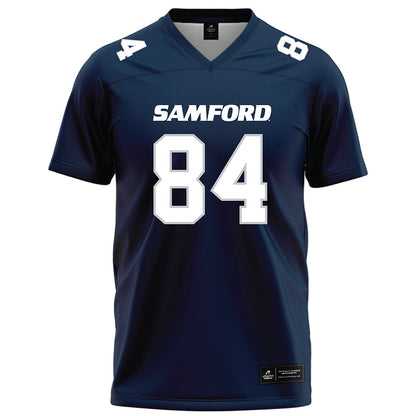 Samford - NCAA Football : Sam Pickett III - Navy Football Jersey-0