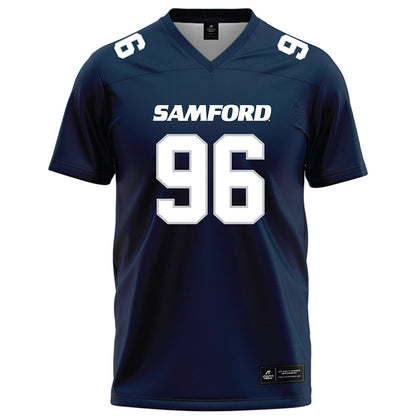 Samford - NCAA Football : Nazir Sy - Navy Football Jersey