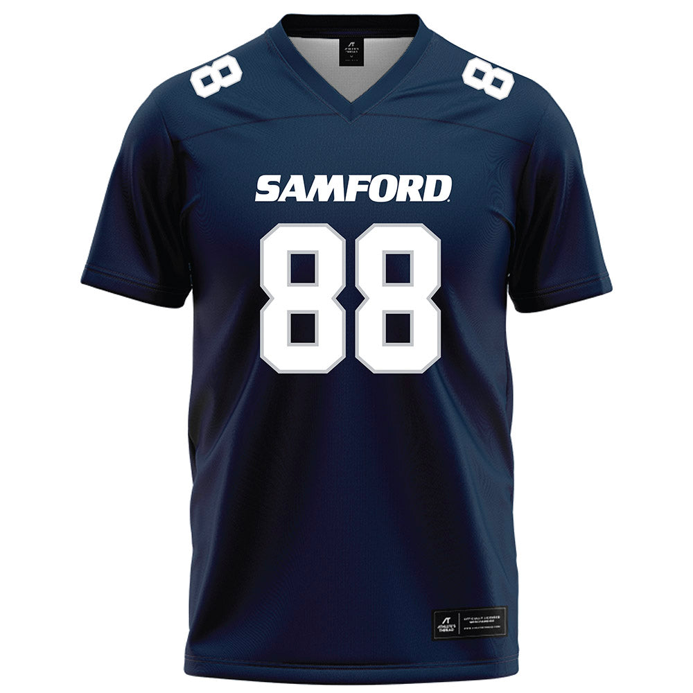 Samford - NCAA Football : Donovan Grayson - Navy Football Jersey-0