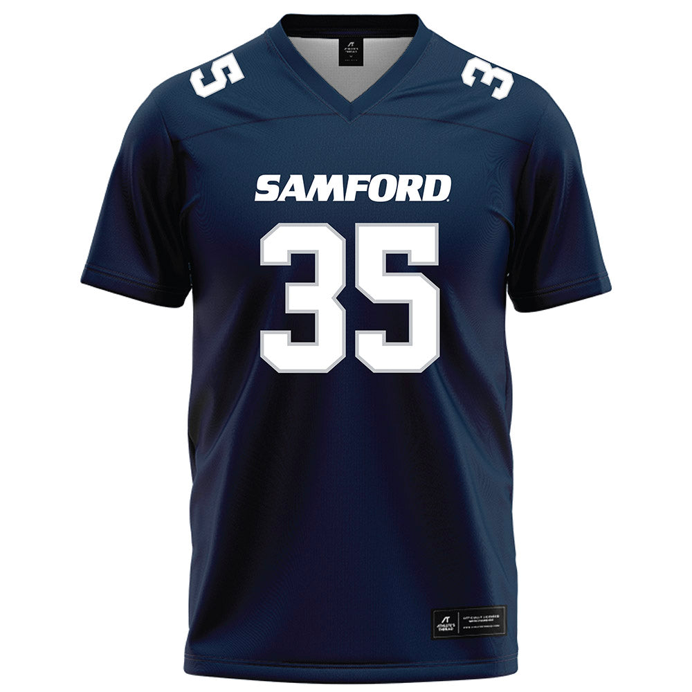 Samford - NCAA Football : Nick Speros - Navy Football Jersey