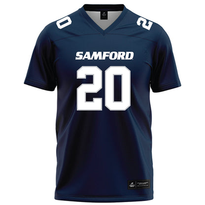 Samford - NCAA Football : Micah Kelly - Navy Football Jersey