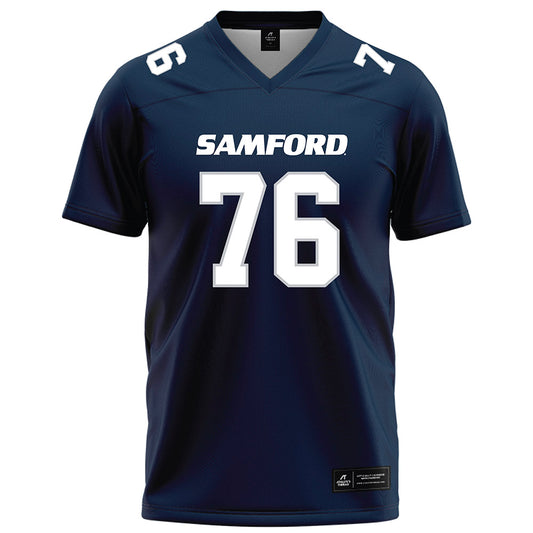 Samford - NCAA Football : Michael Snow - Navy Football Jersey-0