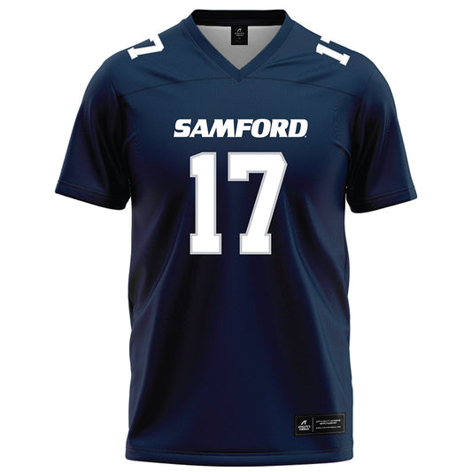 Samford - NCAA Football : James McGinn - Navy Football Jersey