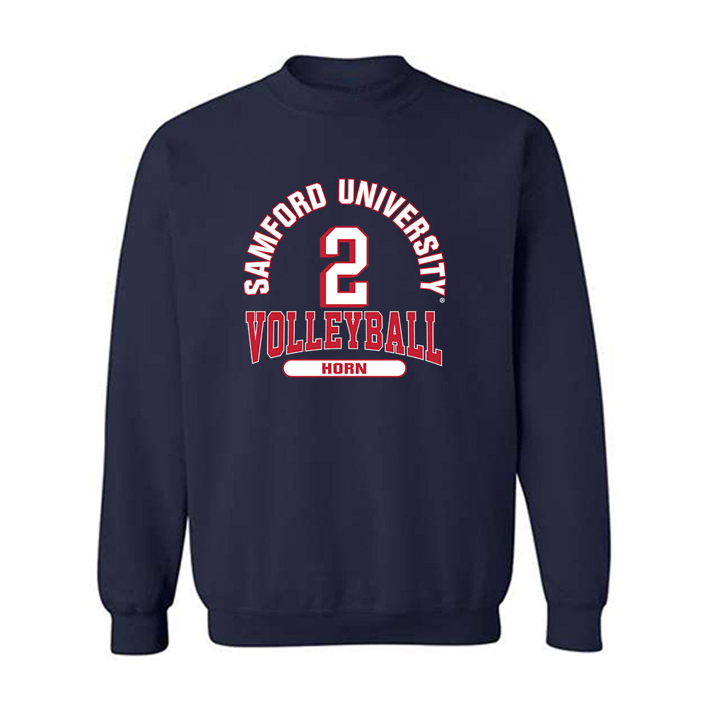 Samford - NCAA Women's Volleyball : Samantha Horn - Crewneck Sweatshirt