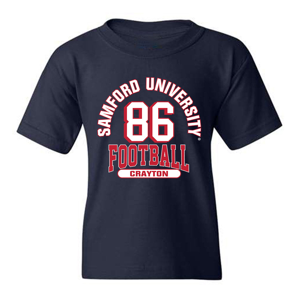 Samford - NCAA Football : Nick Crayton - Youth T-Shirt