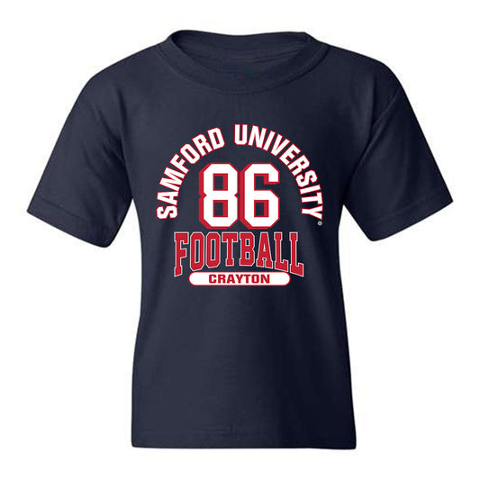 Samford - NCAA Football : Nick Crayton - Youth T-Shirt