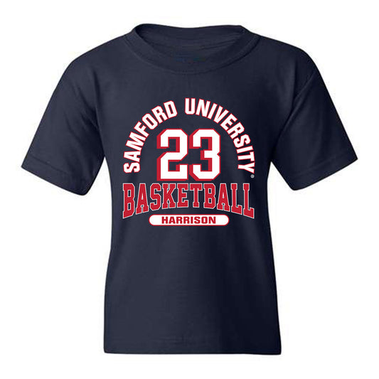 Samford - NCAA Men's Basketball : Caleb Harrison - Classic Fashion Shersey Youth T-Shirt