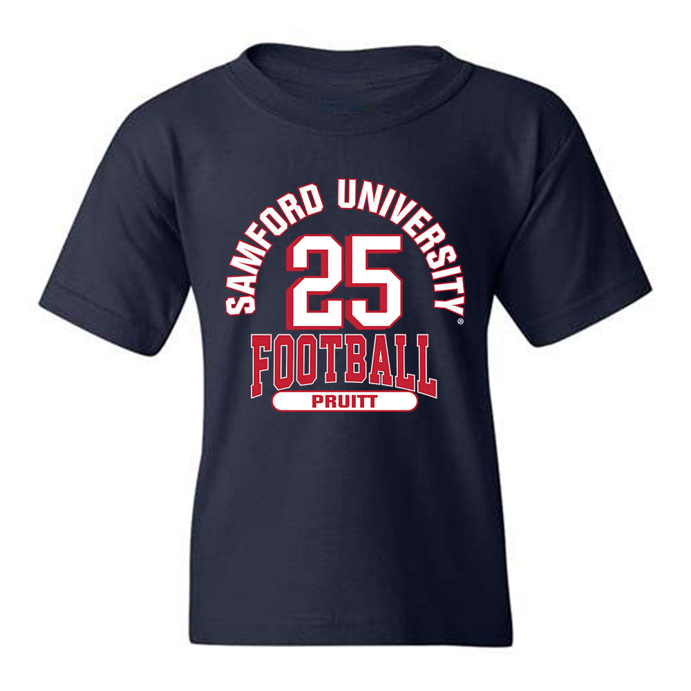 Samford - NCAA Football : William Pruitt - Classic Fashion Shersey Youth T-Shirt