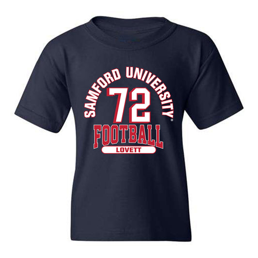 Samford - NCAA Football : Josh Lovett - Youth T-Shirt