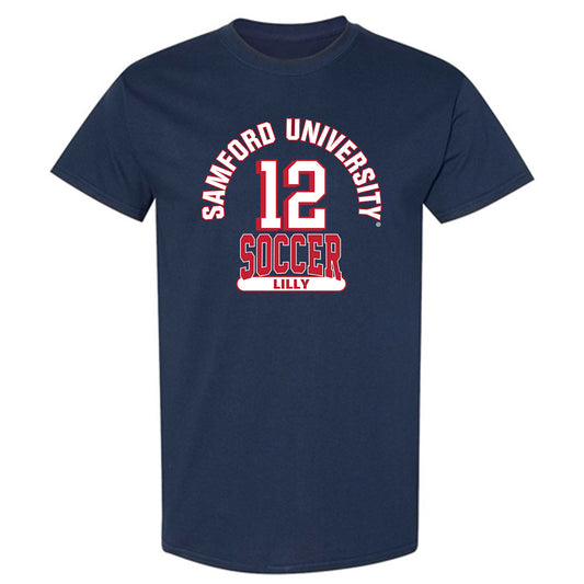 Samford - NCAA Women's Soccer : Langston Lilly - Classic Fashion Shersey T-Shirt-0