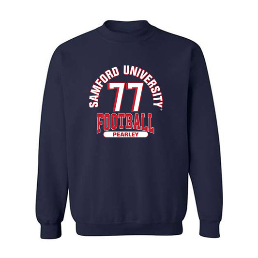 Samford - NCAA Football : Kaleb Pearley - Classic Fashion Shersey Crewneck Sweatshirt-0