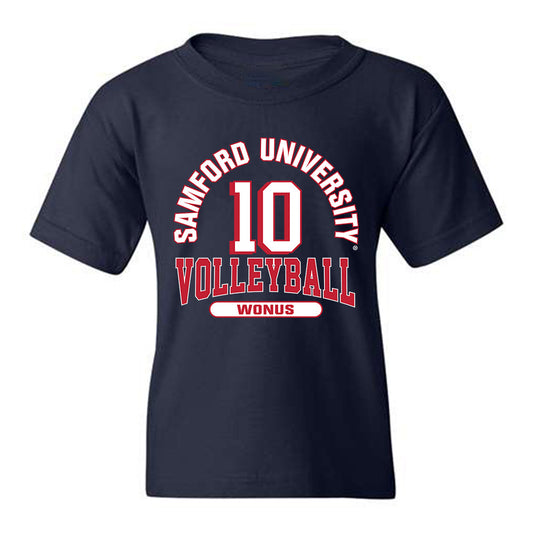 Samford - NCAA Women's Volleyball : Kate Wonus - Youth T-Shirt