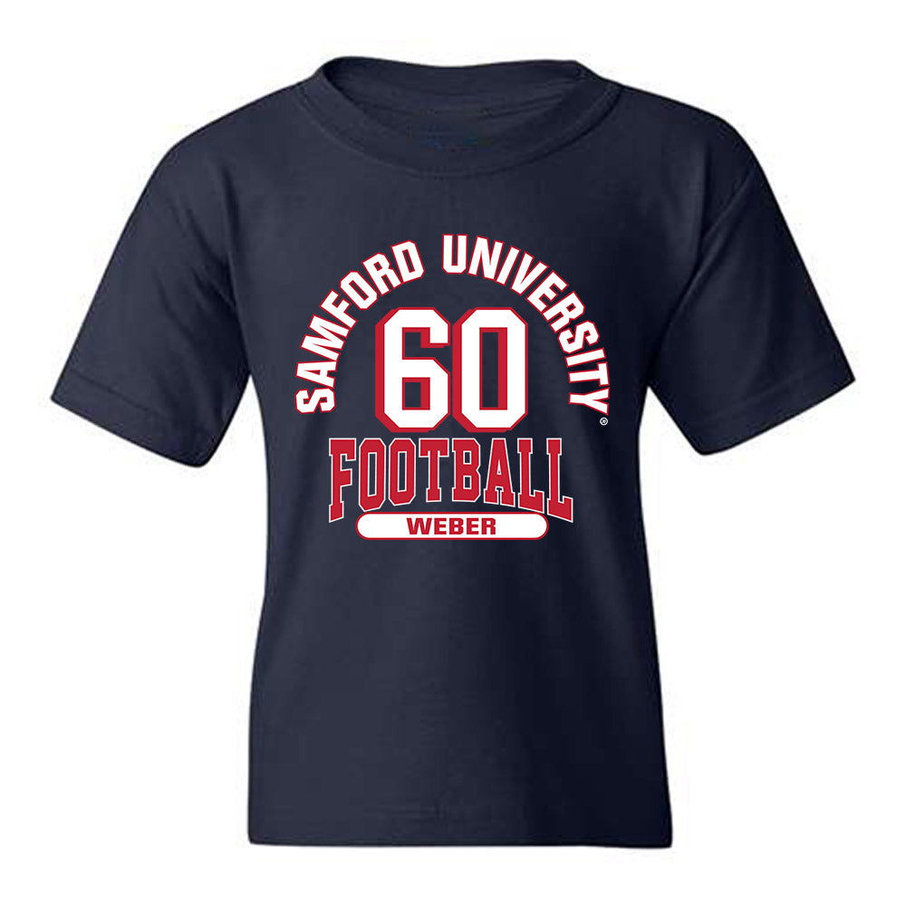 Samford - NCAA Football : Hank Weber - Classic Fashion Shersey Youth T-Shirt-0