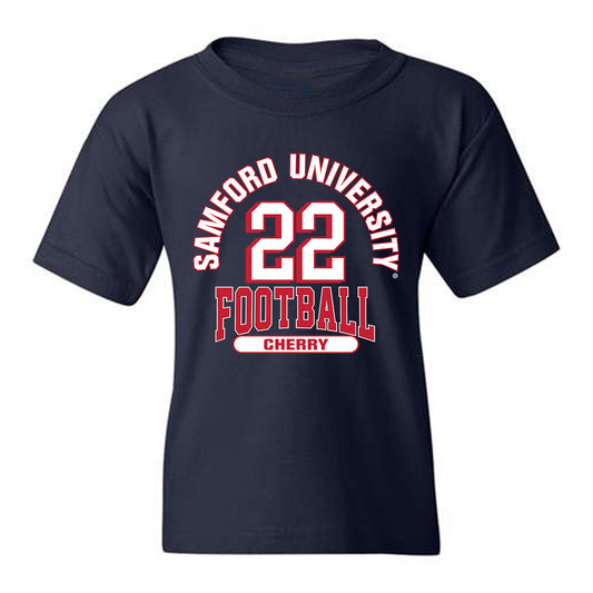 Samford - NCAA Football : Kenyon Cherry - Youth T-Shirt