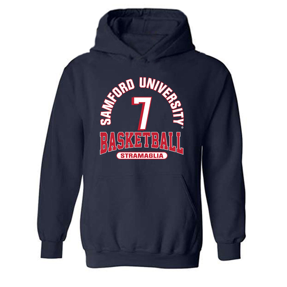 Samford - NCAA Men's Basketball : Paul Stramaglia - Hooded Sweatshirt