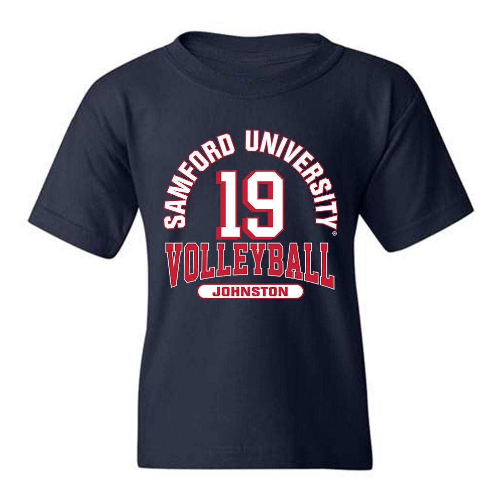 Samford - NCAA Women's Volleyball : Amelia Johnston - Youth T-Shirt