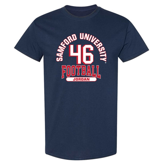 Samford - NCAA Football : Andrew Jordan - Classic Fashion Shersey T-Shirt-0