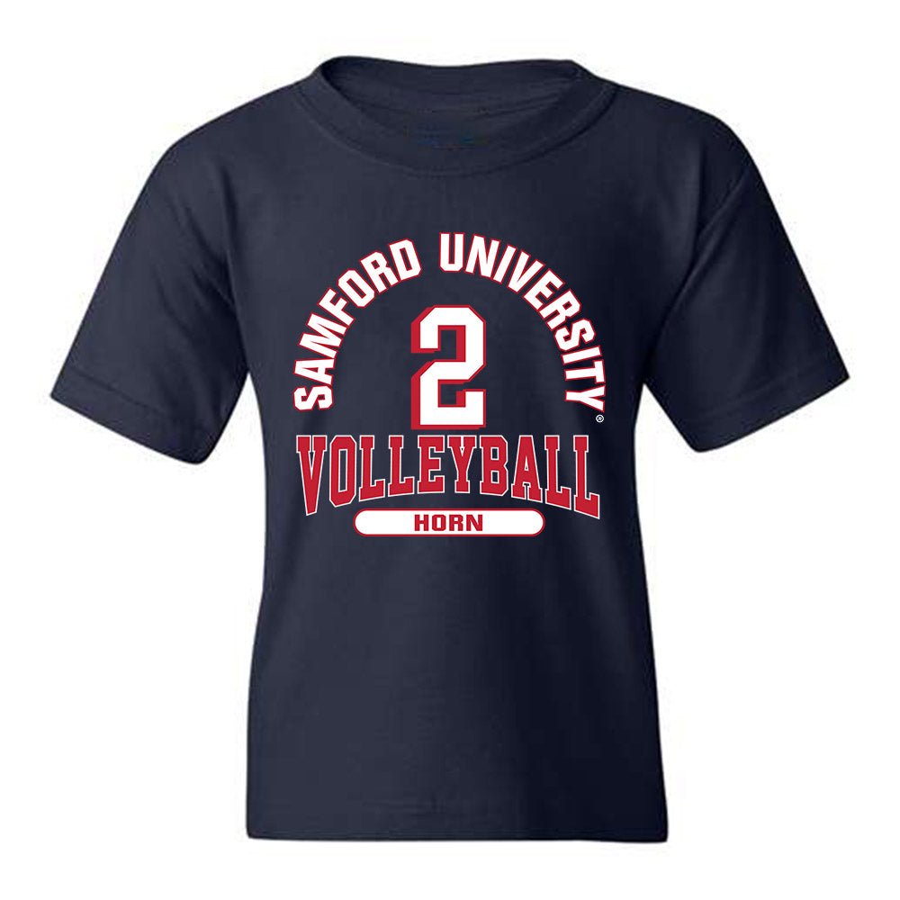 Samford - NCAA Women's Volleyball : Samantha Horn - Youth T-Shirt