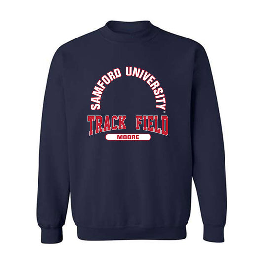 Samford - NCAA Men's Track & Field : Jaggerd Moore - Classic Fashion Shersey Crewneck Sweatshirt