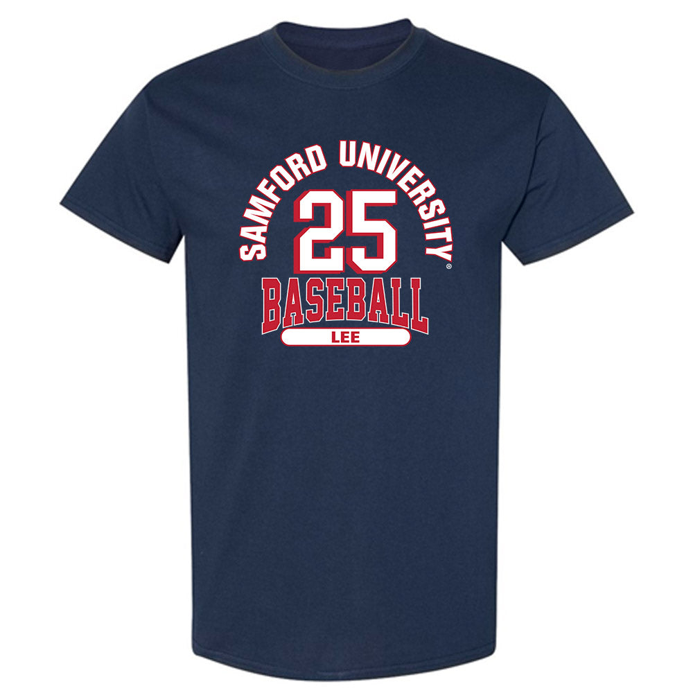 Samford - NCAA Baseball : Joseph Lee - Classic Fashion Shersey T-Shirt-0