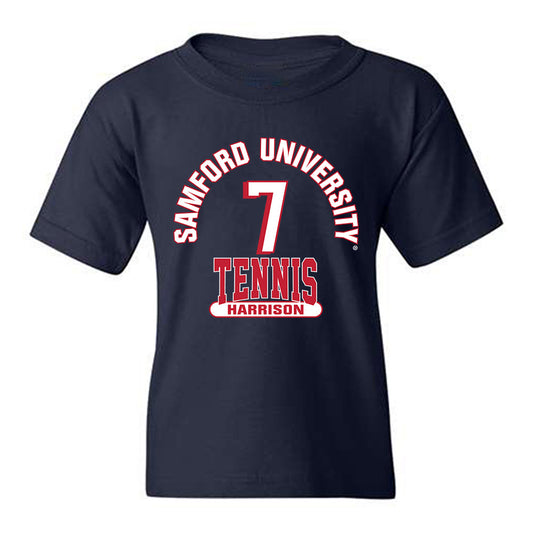 Samford - NCAA Men's Tennis : Seb Harrison - Classic Fashion Shersey Youth T-Shirt-0